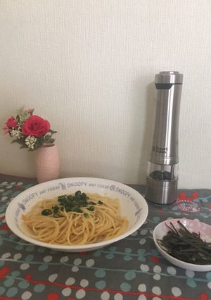 基本材料3ヶ超簡単タラコスパゲティ-レシピのメイン写真