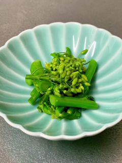 すぐ出来る!料亭の味*菜の花のおひたし-レシピのメイン写真