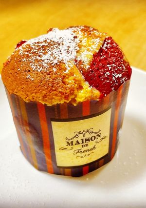 HMで生いちごとクリームチーズマフィン-レシピのメイン写真