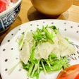 給食再現 カブ・水菜・じゃこの和え物