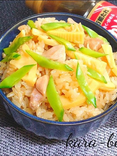 旬たけのこで♪うまかばいたけのこご飯-レシピのメイン写真