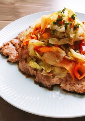 ほったらかし！分厚いお肉と柔らか蒸し野菜-レシピのメイン写真