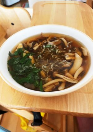 醤油香る＊きのこと大葉の和風うどん-レシピのメイン写真