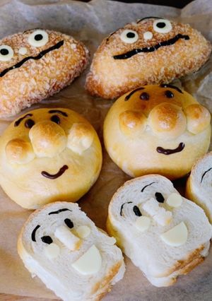 アンパンマンとなかまたち-レシピのメイン写真