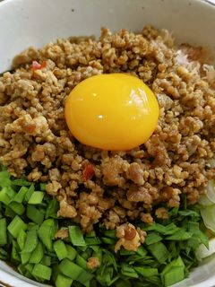 台湾風まぜそば&追い飯-レシピのメイン写真