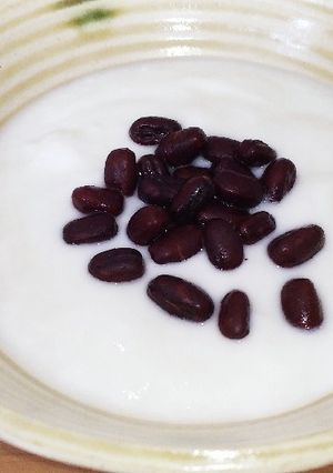 小豆ヨーグルト-レシピのメイン写真