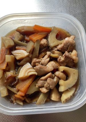 麺つゆで味付けが決まる筑前煮-レシピのメイン写真
