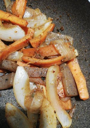 人参こんにゃく　炒め煮-レシピのメイン写真
