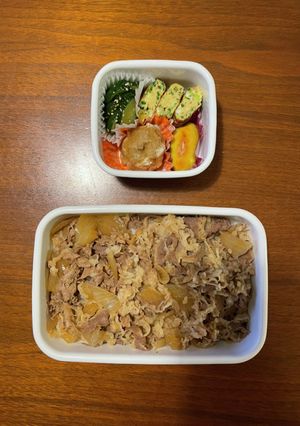 中学生野球弁当43｜牛丼-レシピのメイン写真