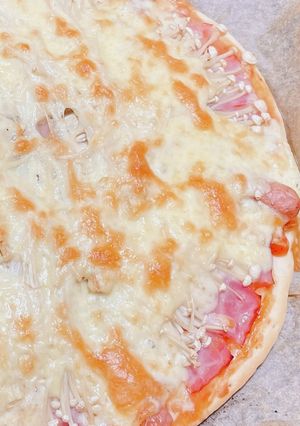簡単！美味しい！ゴマ油入りのピザ生地-レシピのメイン写真