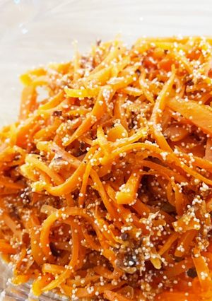 にんじん明太子炒め＊-レシピのメイン写真