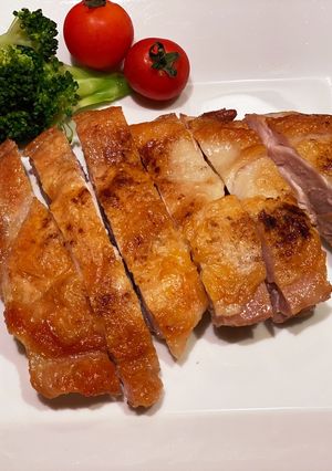 皮パリパリ！ 鳥もも肉のカルダモンソテー-レシピのメイン写真