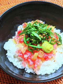 トロたく丼-レシピのメイン写真