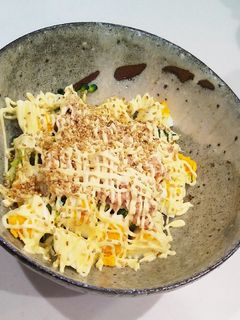 低糖質で高タンパク♪子ども喜ぶサラダ-レシピのメイン写真