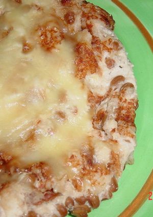もっちり!ふわふわピリ辛納豆焼き♪-レシピのメイン写真