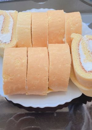 ロールケーキ-レシピのメイン写真
