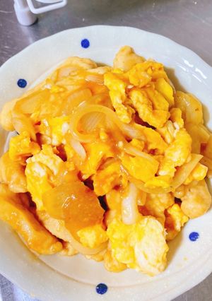 鶏胸肉と玉ねぎの味噌炒め-レシピのメイン写真