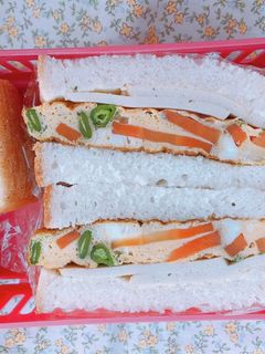 オムレツサンドイッチ-レシピのメイン写真