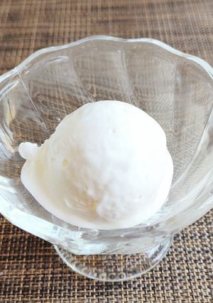 牛乳アイスクリーム-レシピのメイン写真