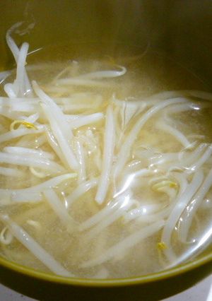 もやしのお味噌汁-レシピのメイン写真