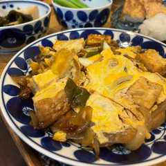 รูปของ ほっこり豆腐の卵とじ