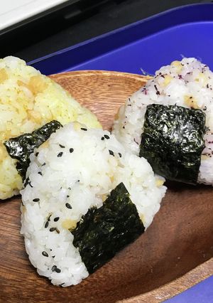 天かすおにぎりのバリエ-レシピのメイン写真