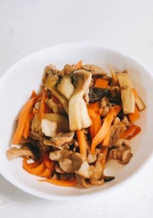 ご飯がすすむ◆豚コマときのこの甘辛おかず-レシピのメイン写真