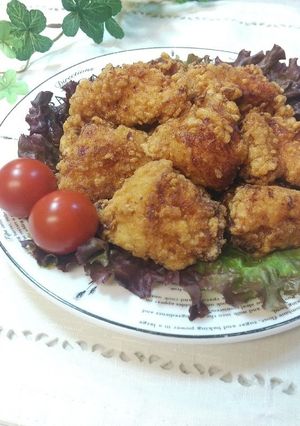 胸肉やわらか～♡旦那こだわりの唐揚げ♪-レシピのメイン写真