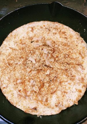関西風！鰹節のとろろ焼き-レシピのメイン写真