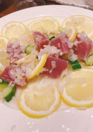 マグロたんたん-レシピのメイン写真