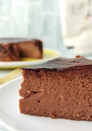 濃厚！みりん粕チョコチーズケーキ-レシピのメイン写真