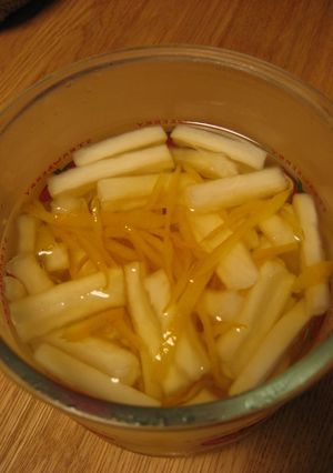 大根のゆず漬け-レシピのメイン写真