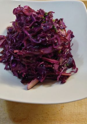 紫キャベツのラペ-レシピのメイン写真