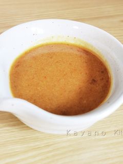 美味しいピリ辛ゴマだれ-レシピのメイン写真