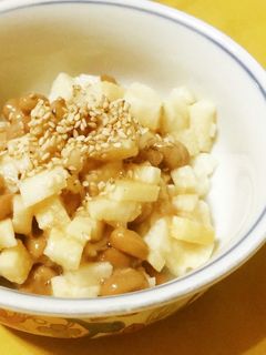簡単時短。長芋と納豆のネバネバ-レシピのメイン写真