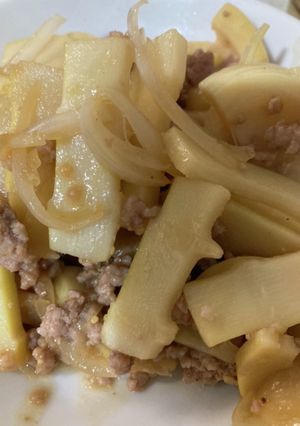 たけのこの味噌炒め-レシピのメイン写真