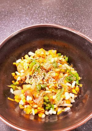 真鯛と昆布の和風ポキ-レシピのメイン写真