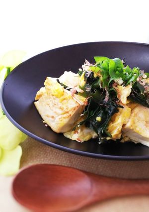 ☘️わかめと豆腐のチャンプルー風炒め☘️-レシピのメイン写真