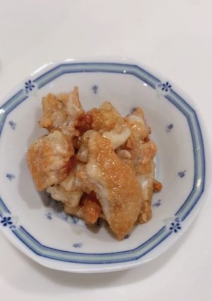 鳥皮カリカリ　お財布お助けレシピ-レシピのメイン写真