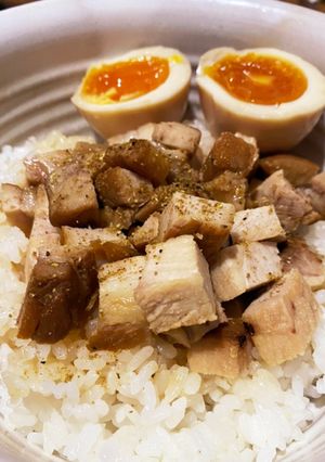 ルーローハン-レシピのメイン写真