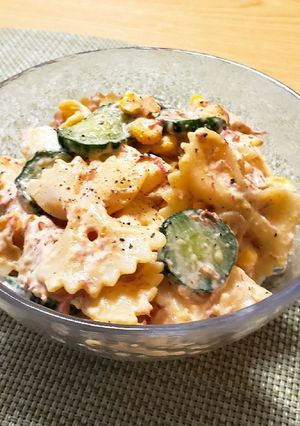 マカロニサラダ✿︎コンビーフ-レシピのメイン写真