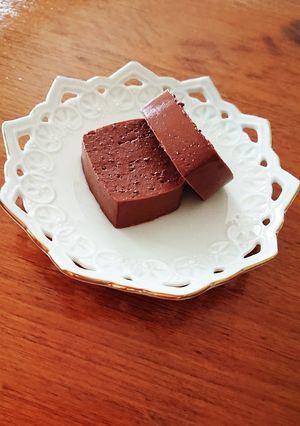 低糖質チョコプリン♪材料3つ-レシピのメイン写真