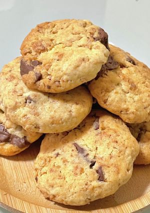 ザクサク♡チョコクランチクッキー卵不使用-レシピのメイン写真