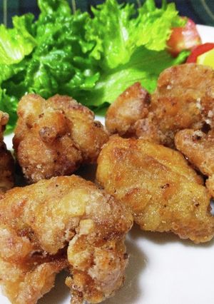 柔らかジューシー♪塩麴にんにく唐揚げ-レシピのメイン写真