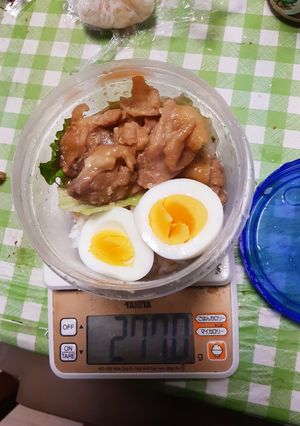 にんにく醤油の玄米タンパクご飯-レシピのメイン写真