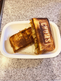 焼きそばホットサンド-レシピのメイン写真