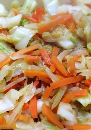 簡単おかず:野菜のコンソメ炒め-レシピのメイン写真