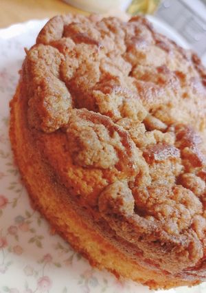 HMで！カリッ！ふわぁ！クランブルケーキ-レシピのメイン写真