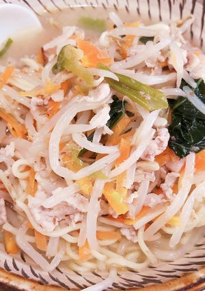 【バズレシピ】癖になる味噌ラーメン-レシピのメイン写真
