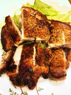 鶏モモ肉のさっくりしっとりステーキ-レシピのメイン写真